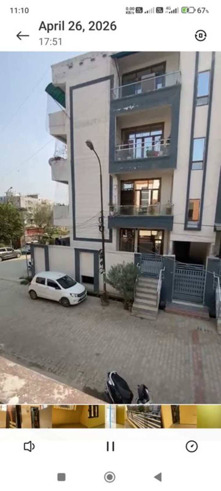 Exterior View, avantika colony 6+ Bedroom 150 Sq.Yd. Independent House In Avantika Colony Ghaziabad 10337139