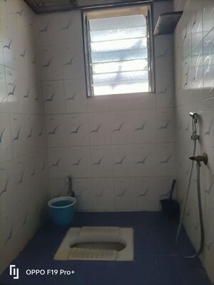 Bathroom in 2 BHK Apartment at Upvan Tower, Malad East – for Rent