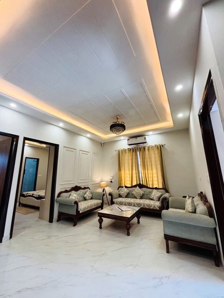 Living Room, ashok vihar 3 Bedroom 200 Sq.Yd. Builder Floor In Ashok Vihar Delhi 10337159