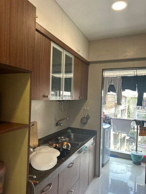 Kitchen in 2.5 BHK Apartment at Mahesh Apartment Santacruz, Santacruz West – for Sale