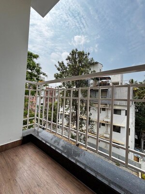 Balcony in 2 BHK Builder Floor at Hsr Layout – for Rent