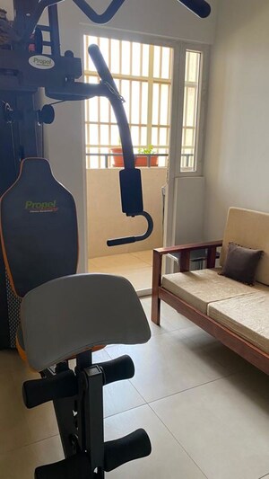 Living Room in 4 BHK Apartment at Bhartiya City Nikoo Homes II, Thanisandra Main Road – for Sale