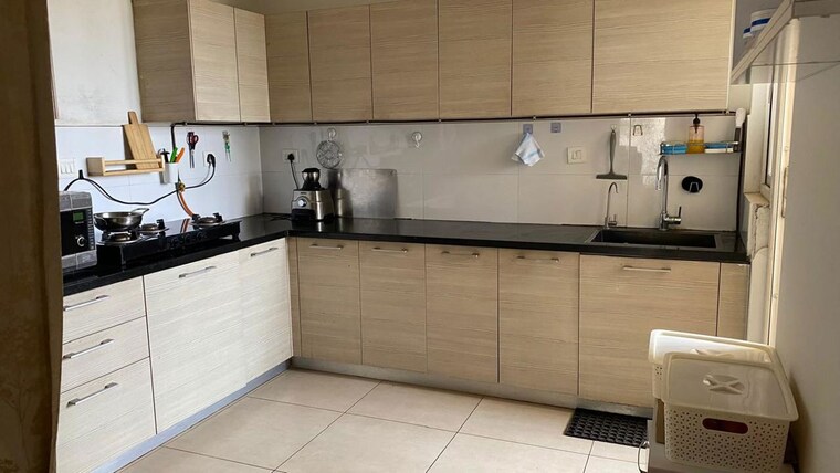 Kitchen, bhartiya-city-nikoo-homes-ii 4 Bedroom 2259 Sq.Ft. Apartment In Thanisandra Main Road Bangalore 10337226