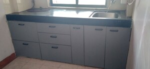 Kitchen in 1 BHK Apartment at Gaurav Garden I, Kandivali West – for Rent