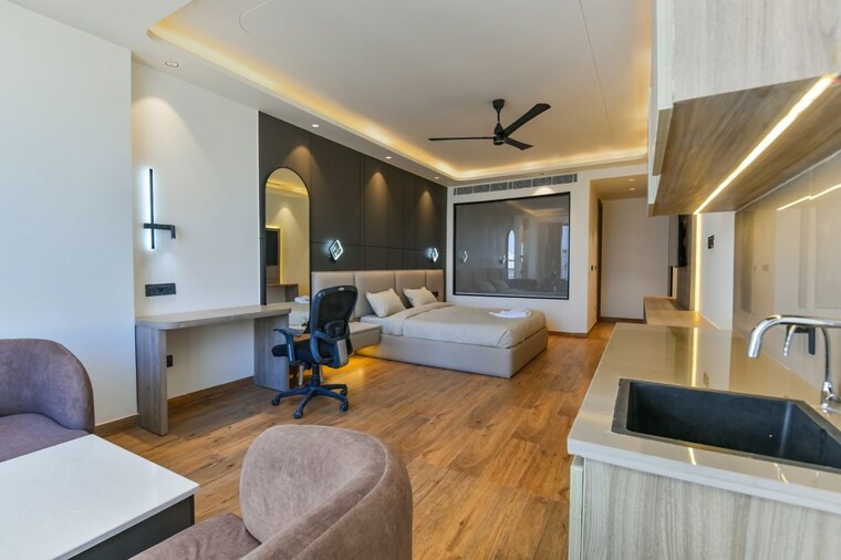 Kitchen, puri-emerald-bay 3 Bedroom 2450 Sq.Ft. Apartment In Sector 104 Gurgaon 10337254