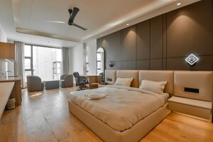 Bedroom in 3 BHK Apartment at Puri Emerald Bay, Sector 104 – for Rent