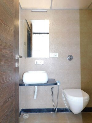 Bathroom in 2.5 BHK Apartment at MV Labh Samarth Heights, Andheri West – for Sale
