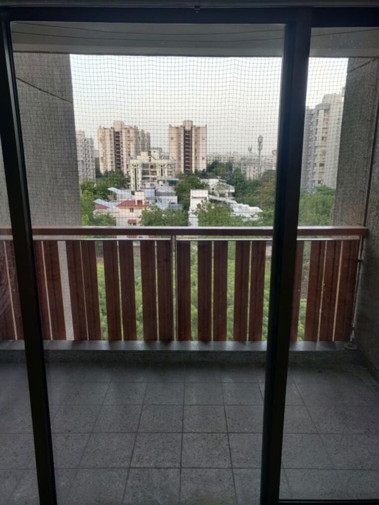 Balcony, prahlad nagar 3 Bedroom 1965 Sq.Ft. Apartment In Prahlad Nagar Ahmedabad 10337265