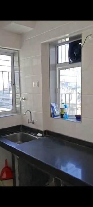 Bathroom in 3 BHK Apartment at Abhiruchi CHS, Vashi Sector 12 – for Rent
