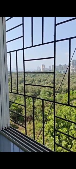 Balcony in 3 BHK Apartment at Abhiruchi CHS, Vashi Sector 12 – for Rent
