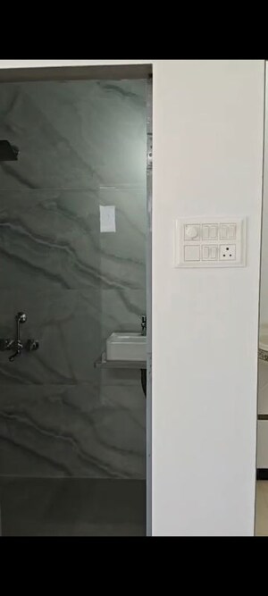 Bathroom in 3 BHK Apartment at Abhiruchi CHS, Vashi Sector 12 – for Rent