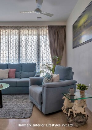 Living Room in 3 BHK Apartment at Oberoi Realty Splendor Grande, Andheri East – for Rent