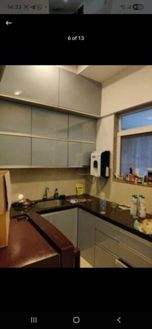 Kitchen in 3 BHK Apartment at Runwal Forests, Kanjurmarg West – for Rent