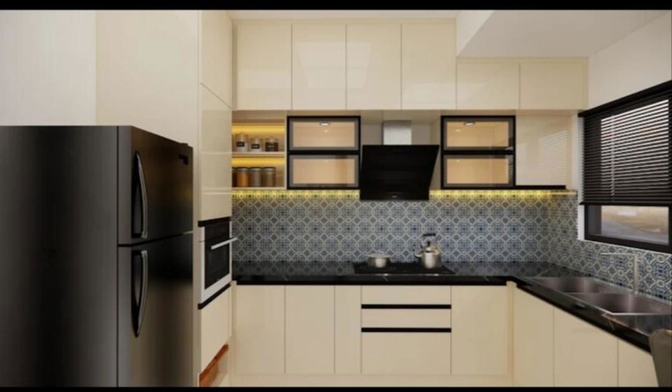 Kitchen, surbacon-cedar 2 Bedroom 1200 Sq.Ft. Apartment In Electronic City Phase ii Bangalore 10337459