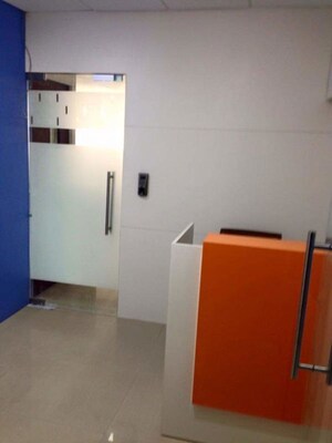 Kitchen in  Office Space at Indraprasth Corporate, Prahlad Nagar – for Rent