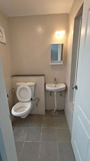 Bathroom in 3 BHK Apartment at Supertech Eco Village II, Sector 16b Greater Noida – for Rent