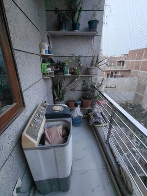 Balcony in 2 BHK Builder Floor at Bindal Enclave, Phi Iv Greater Noida – for Rent