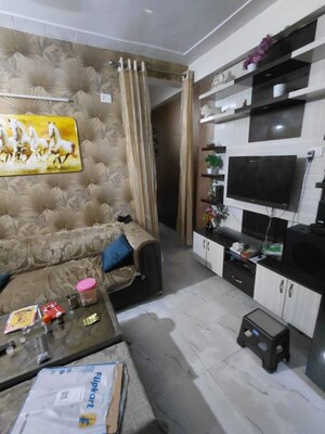 Living Room in 2 BHK Builder Floor at Bindal Enclave, Phi Iv Greater Noida – for Rent
