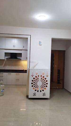Kitchen in 2.5 BHK Apartment at Goyal Orchid Piccadilly, Thanisandra Main Road – for Rent