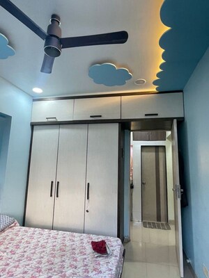 Kitchen in 2 BHK Apartment at Shanti Gardens , Mira Road – for Rent