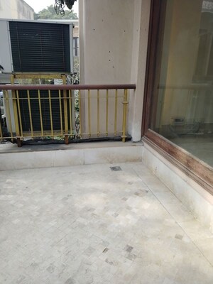 Balcony in 4 BHK Apartment at Vasant Vihar – for Rent