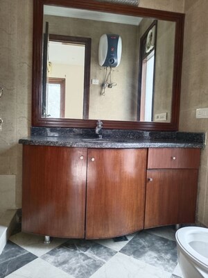 Attached Bathroom in 4 BHK Apartment at Vasant Vihar – for Rent