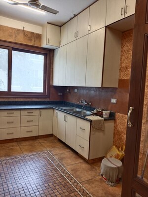 Kitchen in 4 BHK Apartment at Vasant Vihar – for Rent