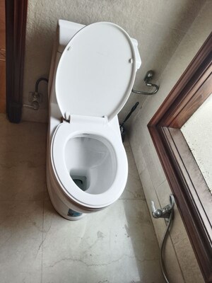 Bathroom in 4 BHK Apartment at Vasant Vihar – for Rent