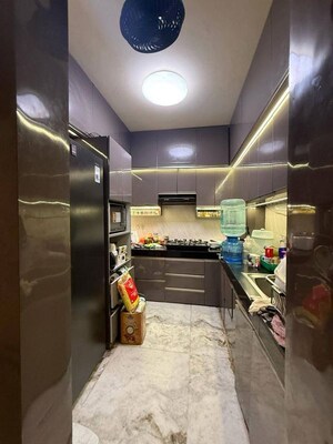 Kitchen in 3 BHK Builder Floor at Kailash Hills – for Rent