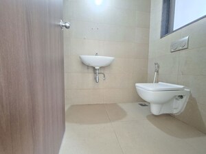 Bathroom in 2 BHK Apartment at Runwal Eirene, Balkum Pada – for Rent