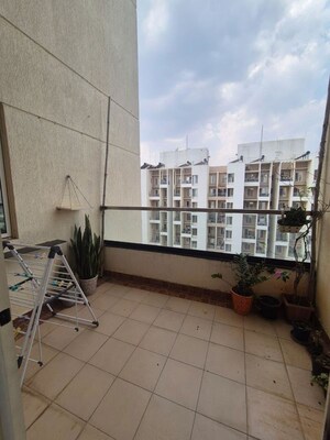 Balcony in 2 BHK Apartment at Vilas Javdekar Yashwin, Hinjewadi Phase 2 – for Rent