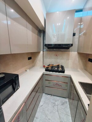 Kitchen in 2 BHK Builder Floor at East Of Kailash – for Rent