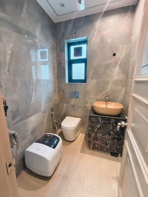 Bathroom in 2 BHK Builder Floor at East Of Kailash – for Rent