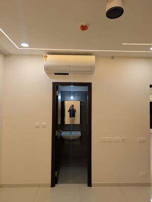 Building Lobby in 3 BHK Apartment at Aurobindo Kohinoor, Serilingampally – for Rent