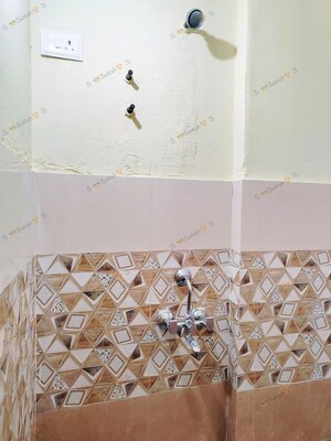 Bathroom in 1 BHK Apartment at Vishal Nagar – for Rent