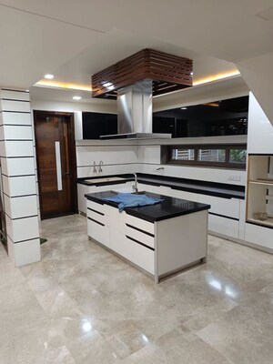 Staircase in 4 BHK Villa at Science City – for Sale