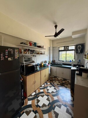 Kitchen in 2 BHK Apartment at Bandra West – for Rent
