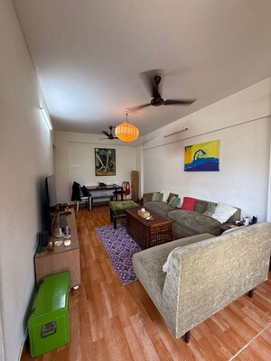 Living Room in 2 BHK Apartment at Bandra West – for Rent