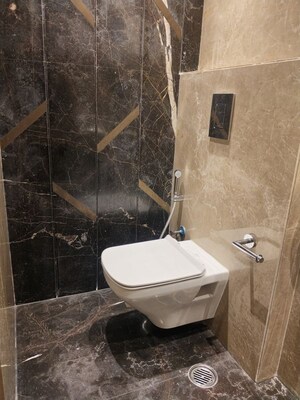 Bathroom in 4 BHK Apartment at Vasant Vihar – for Rent