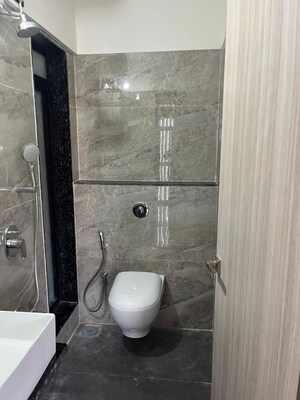Bathroom in 1 BHK Apartment at Paradigm Antalya, Oshiwara – for Rent