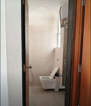 Bathroom in 2 BHK Apartment at Vishrantwadi – for Rent
