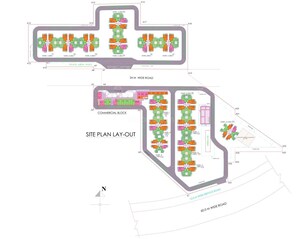 Master Plan in 2 BHK Apartment at Pyramid Urban Homes, Sector 70a – for Rent