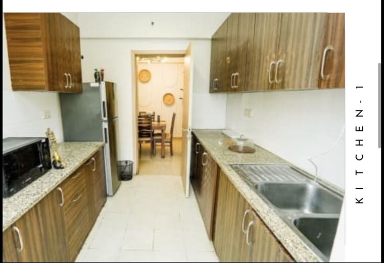 Kitchen, dlf-express-greens 3 Bedroom 1958 Sq.Ft. Apartment In Manesar Sector 1a Gurgaon 10338018