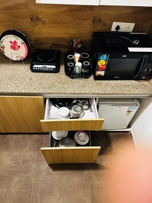 Furnished Amenities in 1 RK Apartment at Nimbus The Golden Palm, Sector 168 – for Sale