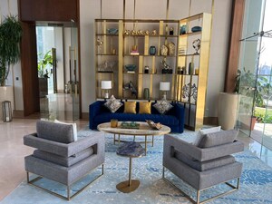 Living Room in 2 BHK Apartment at Piramal Aranya Arav, Byculla – for Rent