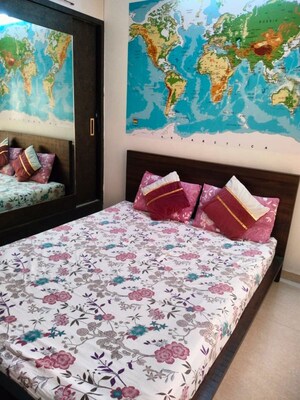 Bedroom in 2 BHK Apartment at Hiranandani Athena, Ghodbunder Road – for Rent