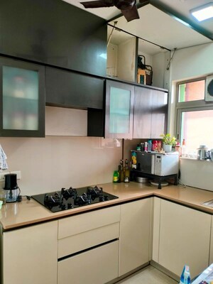 Kitchen in 2 BHK Apartment at Hiranandani Athena, Ghodbunder Road – for Rent