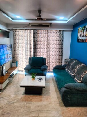Living Room in 2 BHK Apartment at Hiranandani Athena, Ghodbunder Road – for Rent