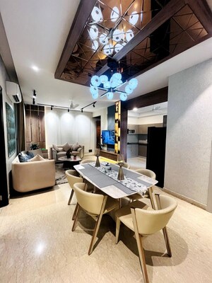 Team Area in 3 BHK Apartment at Maya Green Lotus Utsav, International Airport Road – for Sale