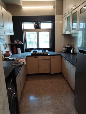 Kitchen in 2 BHK Apartment at Bandra West – for Rent